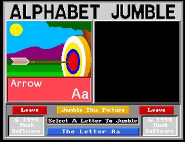 Amanda's Alphabet Jigsaw Jumble - Screenshot - Game Title Image