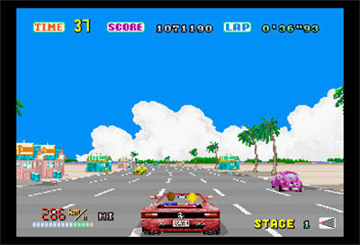 Sega Ages: OutRun - Screenshot - Gameplay Image