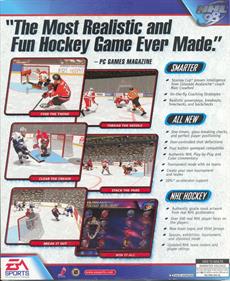 NHL 98 - Box - Back Image