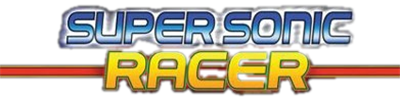 Super Sonic Racer - Clear Logo Image