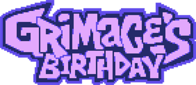 Grimace's Birthday - Clear Logo Image