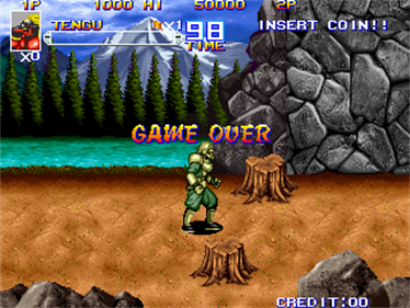 Shadow Force - Screenshot - Game Over Image