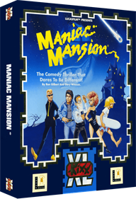 Maniac Mansion - Box - 3D Image
