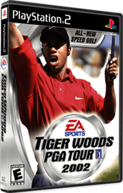 Tiger Woods PGA Tour 2002 - Box - 3D Image
