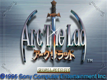Arc the Lad - Screenshot - Game Title Image