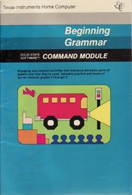 Beginning Grammar - Box - Front Image