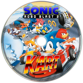 Sonic Robo Blast 2 Kart - Fanart - Disc Image