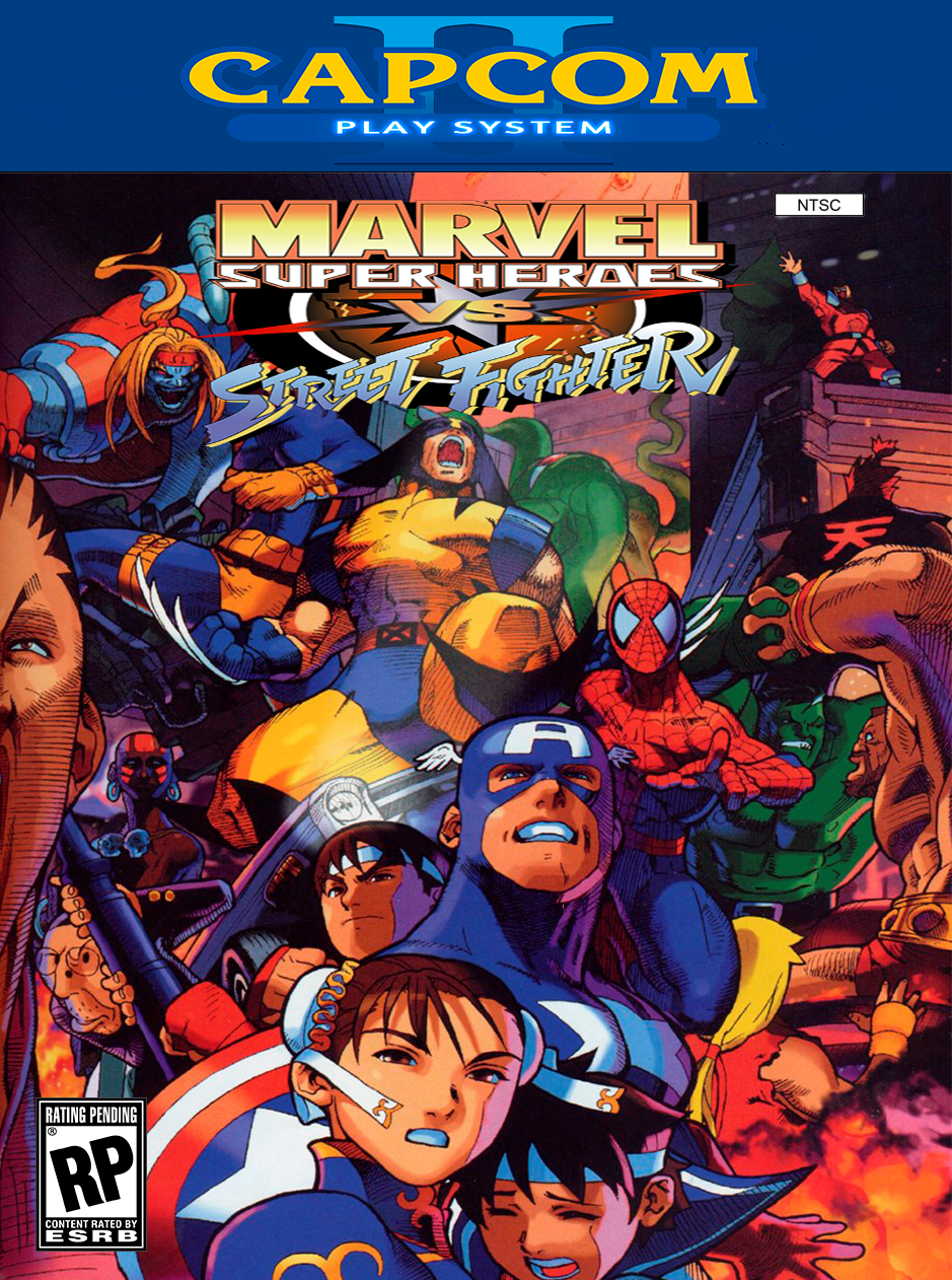 Marvel Super Heroes vs. Street Fighter [Arcade].  Street fighter art, Marvel  vs capcom, Capcom art