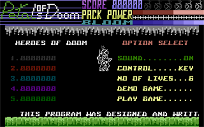 Petals of Doom - Screenshot - Game Title Image