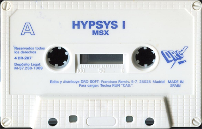 Hypsys - Cart - Front Image