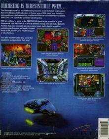 Protostar: War on the Frontier - Box - Back Image