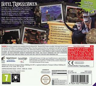 Hotel Transylvania - Box - Back Image