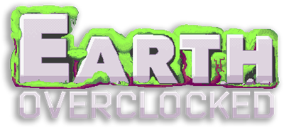 Earth Overclocked - Clear Logo Image