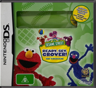 123 Sesame Street: Ready, Set, Grover! With Elmo: The Videogame - Box - Front - Reconstructed Image