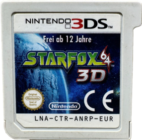 Star Fox 64 3D - Cart - Front Image