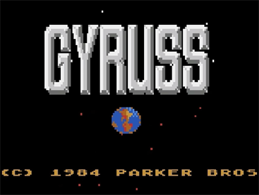 Gyruss - Screenshot - Game Title Image