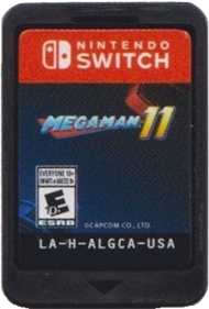 Mega Man 11 - Cart - Front Image