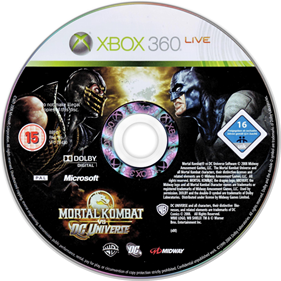 Mortal Kombat vs. DC Universe - Disc Image