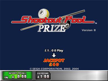 Shootout Pool Prize Version B - Screenshot - Game Title Image