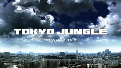 Tokyo Jungle - Screenshot - Game Title Image