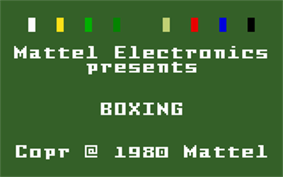 Boxing - Screenshot - Game Title Image