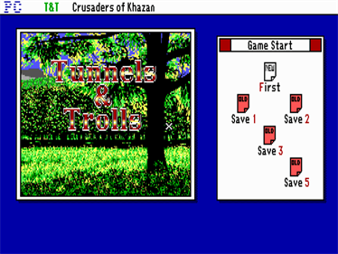Tunnels & Trolls: Crusaders of Khazan - Screenshot - Game Title