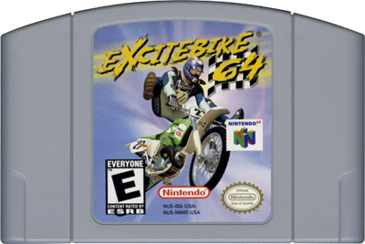 Excitebike 64 - Cart - Front Image