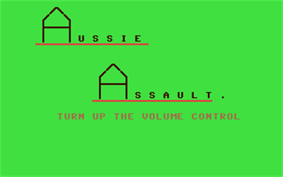Aussie Assault - Screenshot - Game Title Image
