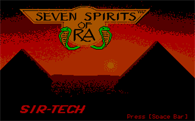 The Seven Spirits of Ra - Screenshot - Game Title Image