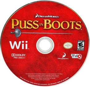 Puss in Boots - Disc Image