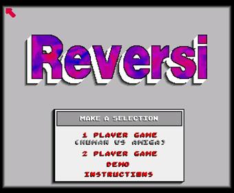Reversi (Courbois Software) - Screenshot - Game Title Image