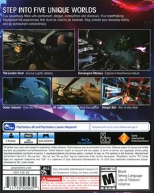 PlayStation VR Worlds - Box - Back Image