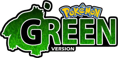 Pokémon Green Version - Clear Logo Image