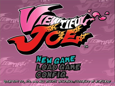 Viewtiful Joe - Screenshot - Game Select
