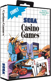 Casino Games - Box - 3D Image