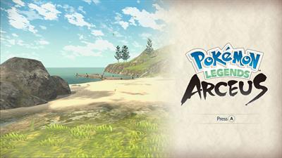 Pokémon Legends: Arceus - Screenshot - Game Title Image