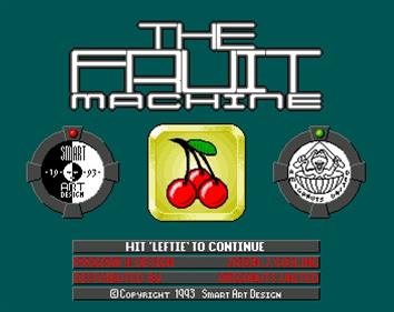 The fruit machine - Screenshot - Game Title Image