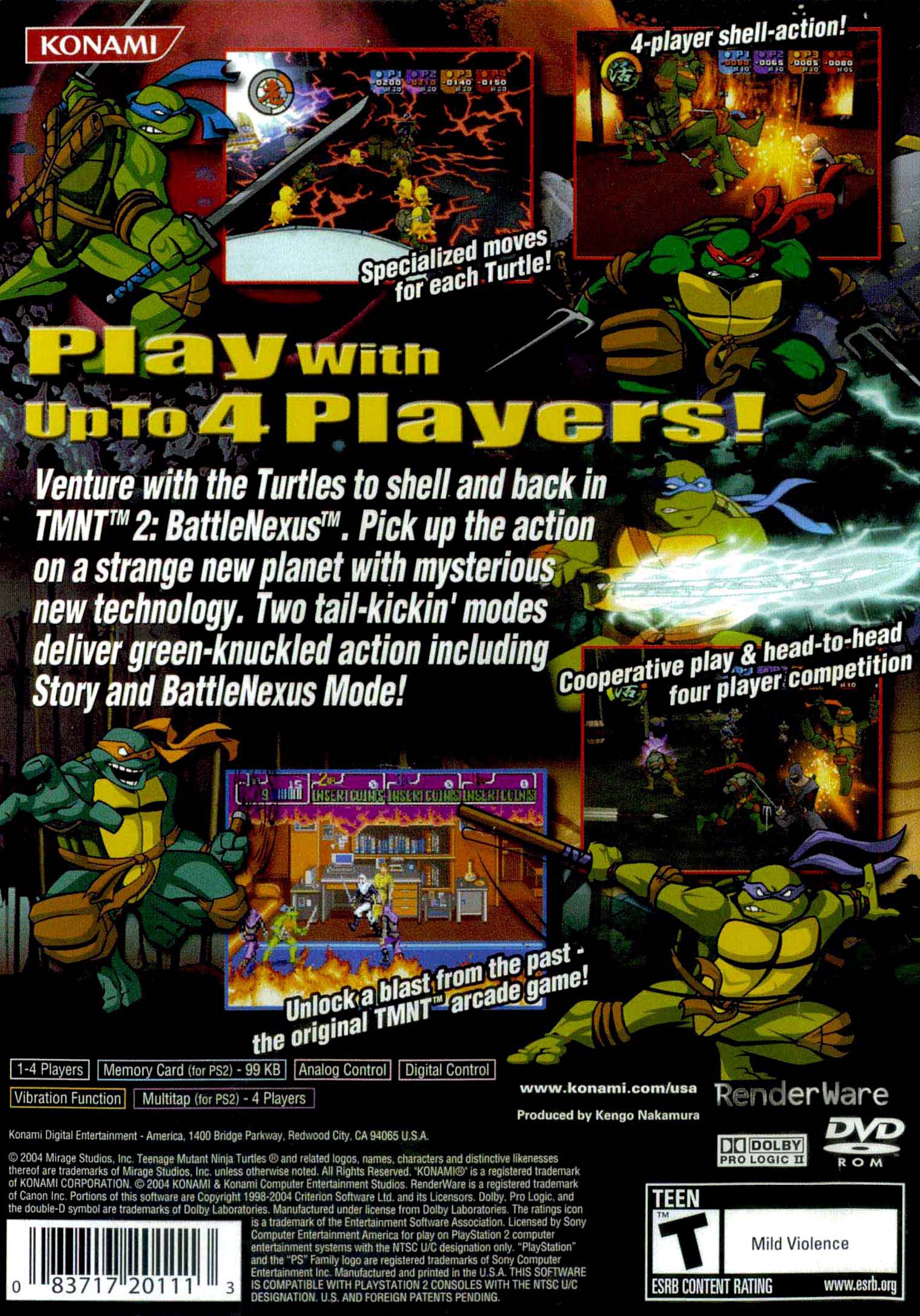 Teenage mutant ninja turtles 2 battle nexus steam фото 45