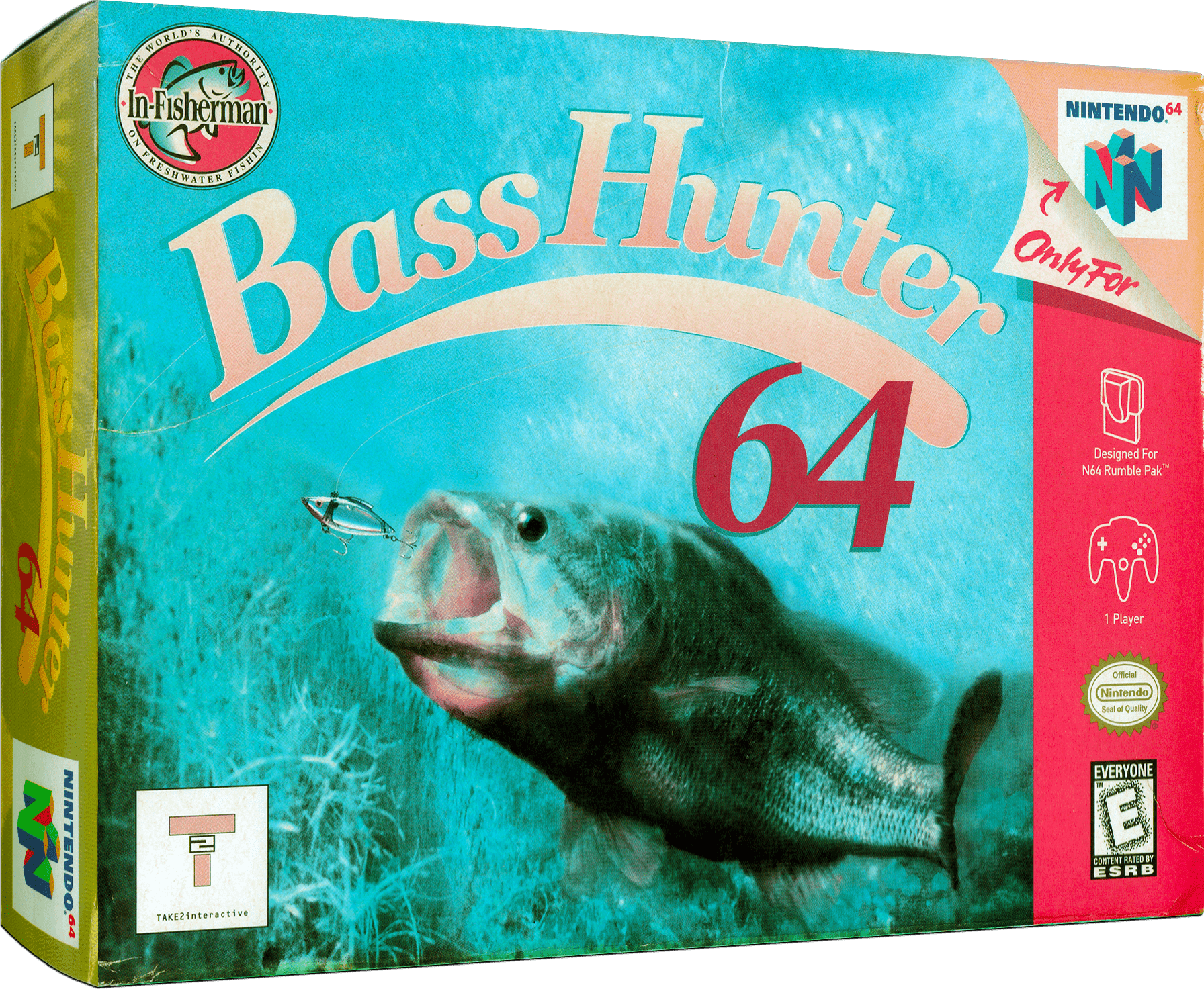 In-Fisherman Bass Hunter 64 Images - LaunchBox Games Database