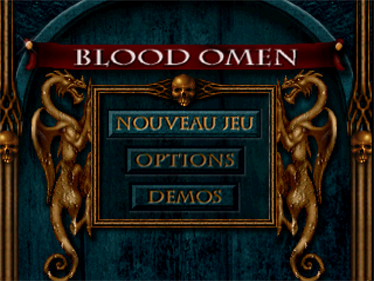 Blood Omen: Legacy of Kain - Screenshot - Game Select Image