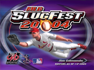 MLB Slugfest 20-04 - Screenshot - Game Title Image