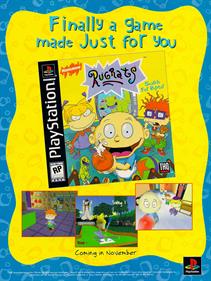 Rugrats: Search For Reptar - Advertisement Flyer - Front Image