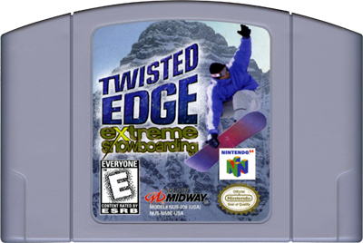Twisted Edge: Extreme Snowboarding - Cart - Front Image