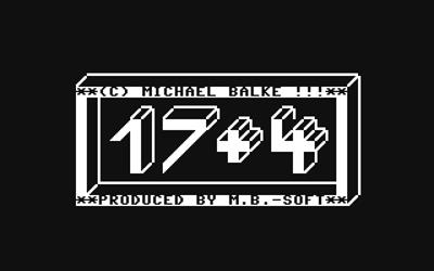 17+4 (Michael Balke) - Screenshot - Game Title Image