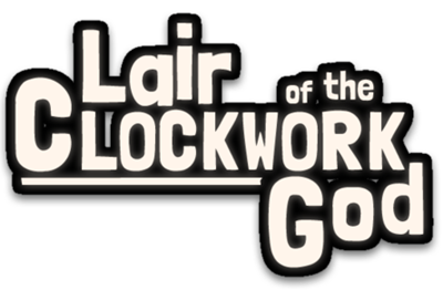 Lair of the Clockwork God - Clear Logo Image