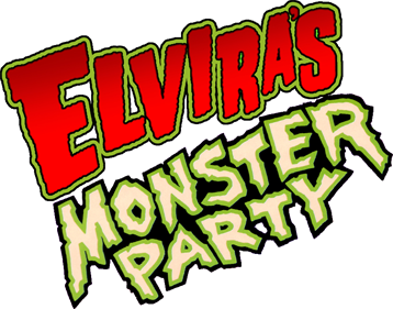 Elvira's Monster Party - Clear Logo Image