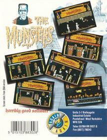 The Munsters - Box - Back Image