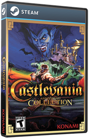 Castlevania Anniversary Collection - Box - 3D Image
