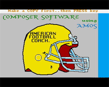 American Football Coach - Screenshot - Game Title Image