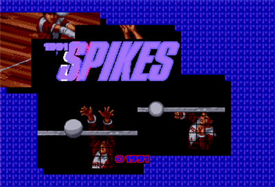 1991 Spikes - Screenshot - Game Title Image